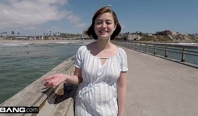 18+ Aria Sky gets fucked outside and inside and she simply loves the feeling