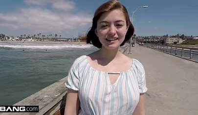 18+ Aria Sky gets fucked outside and inside and she simply loves the feeling