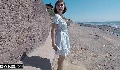 18+ Aria Sky gets fucked outside and inside and she simply loves the feeling