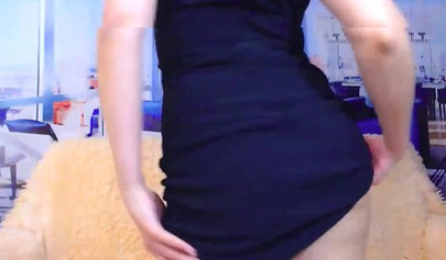 Hot brunette teen explores her body and masturbates on the camera just for you