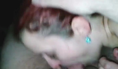 Teen cute Czech readhed street whore has sex with a total stranger for money