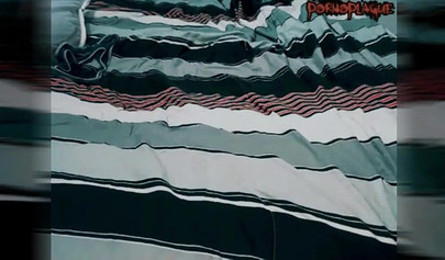 Teen with glasses gives up on men and finishes the job by herself with a dildo