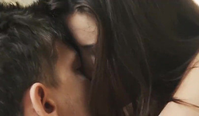 Brunette teen in hot lingerie has the most passionate round of sex in the world