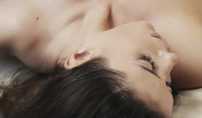 Brunette teen in hot lingerie has the most passionate round of sex in the world