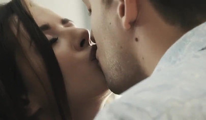 Brunette teen in hot lingerie has the most passionate round of sex in the world