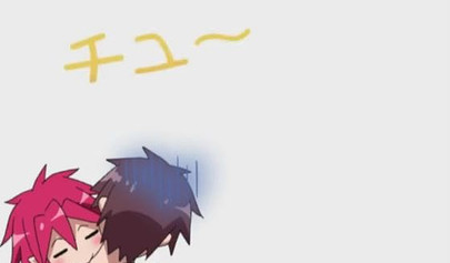 Devilish teen anime girl with wings gives an excellent blowjob to a clumsy guy