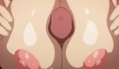 Devilish teen anime girl with wings gives an excellent blowjob to a clumsy guy