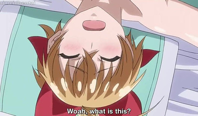 Busty hentai bitch loves big cocks