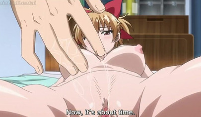 Busty hentai bitch loves big cocks