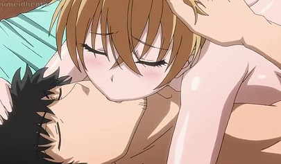 Busty hentai bitch loves big cocks