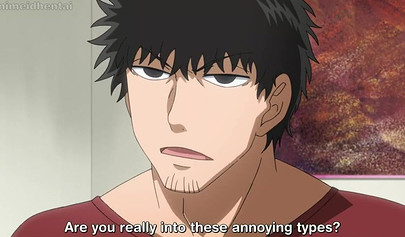 Busty hentai bitch loves big cocks