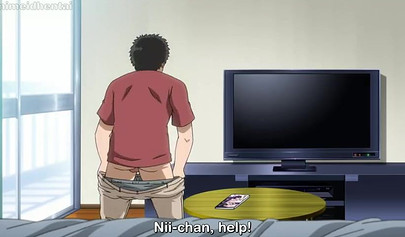 Busty hentai bitch loves big cocks