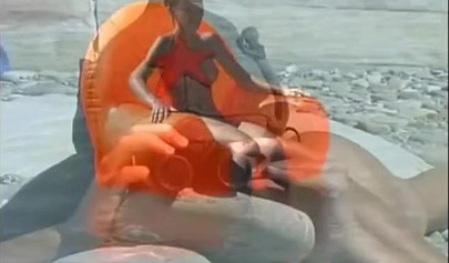 Compilation with nudists at public beach