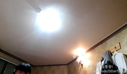 Skinny Korean blonde teen fucks with BF in hotel room