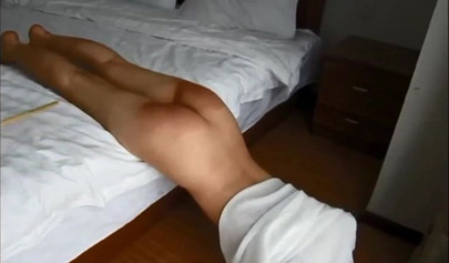 Chinese girl loves to be spanked before fucking