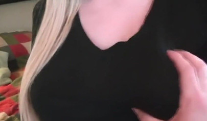 Big tit blonde Stacie Jaxxx will suck and ride your cock so hard