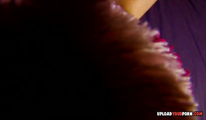 Hot ass teen let her BF to nail her butthole