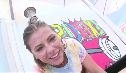 Stunning deepthroat blowjob by Adriana Chechik