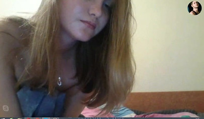 Horny teen slut fucking her ass with dildo