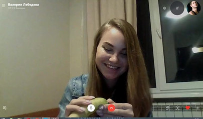 Horny teen slut fucking her ass with dildo