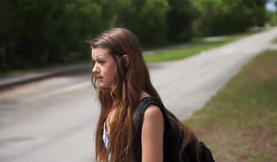 Black dude picks up petite brunette teen and fucks her in Van