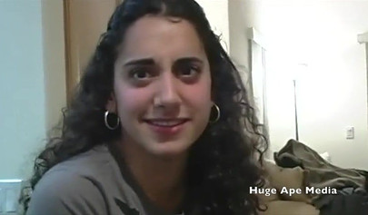 Amateur Arab slut with big tits rides cock at party