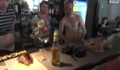 Sexy chicks get gangbanged on wild party