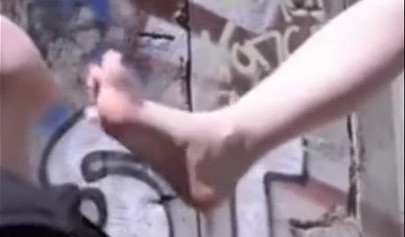 Emo slut gets humiliated in public