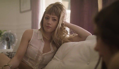 Stepdad couldn't ignore brunette babe's seduction