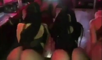 Twerk compilation with big black and white butts