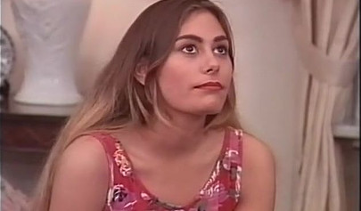 Classic anal porn with brunette babe in stockings