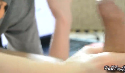 Erotic and close up blowjob by hot babe