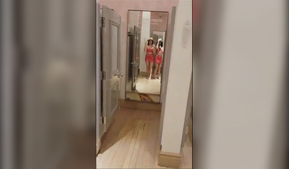 Hot babes having sex in shopping mall