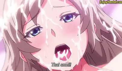 Hentai hoe with big tits gets pussy creampied