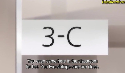 Hentai hoe with big tits gets pussy creampied