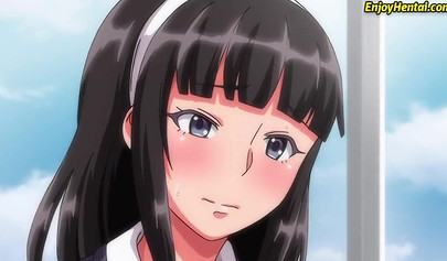 Hentai hoe with big tits gets pussy creampied