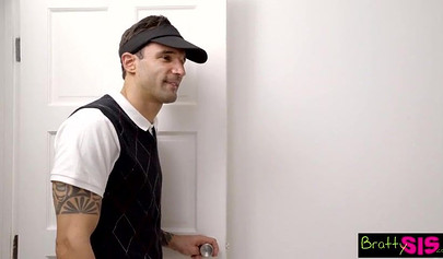 Threesome with petite teens Alex Blake and Whitney Wright