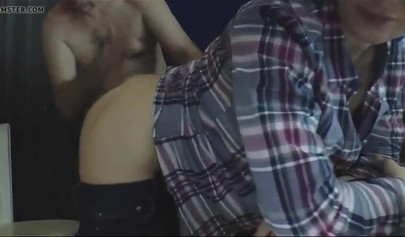 Cute teens fucking with new daddy while mom isn't home