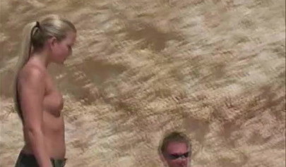 Naughty lesbian teen on vacation