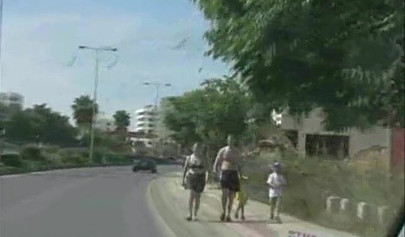 Naughty lesbian teen on vacation