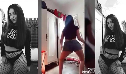 Social media teens teasing with their slutty photos