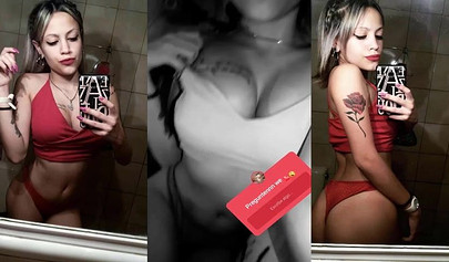 Social media teens teasing with their slutty photos