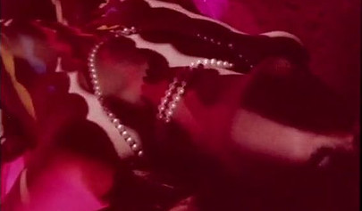 Busty vintage babe seducing hot young guys