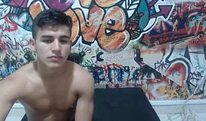 Deepthroat blowjob by horny Latina on webcam