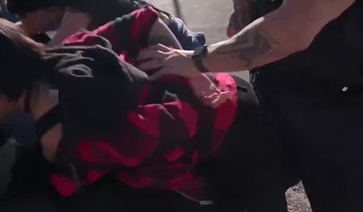 Police officer fucking two hot teenage burglars