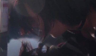 Police officer fucking two hot teenage burglars