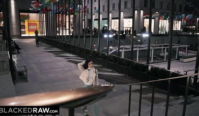 Brunette teen Emily Willis cheats on her BF with BBC