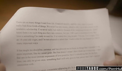 Blonde student Carolina Sweets gets banged by her teacher Michael Vegas