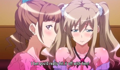 Hentai fucker bangs his girlfriend's big titted sister