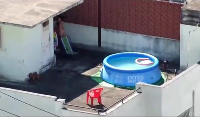 Compilation with amateur girls going wild and nude in public